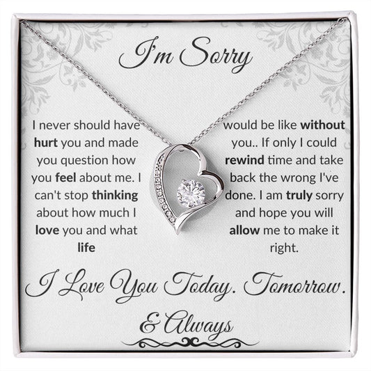 Eternal Apology Love Pendant