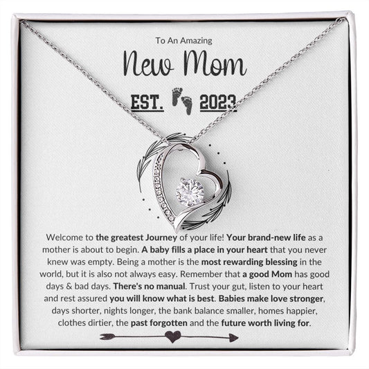 To An Amazing New Mom. Est 2023